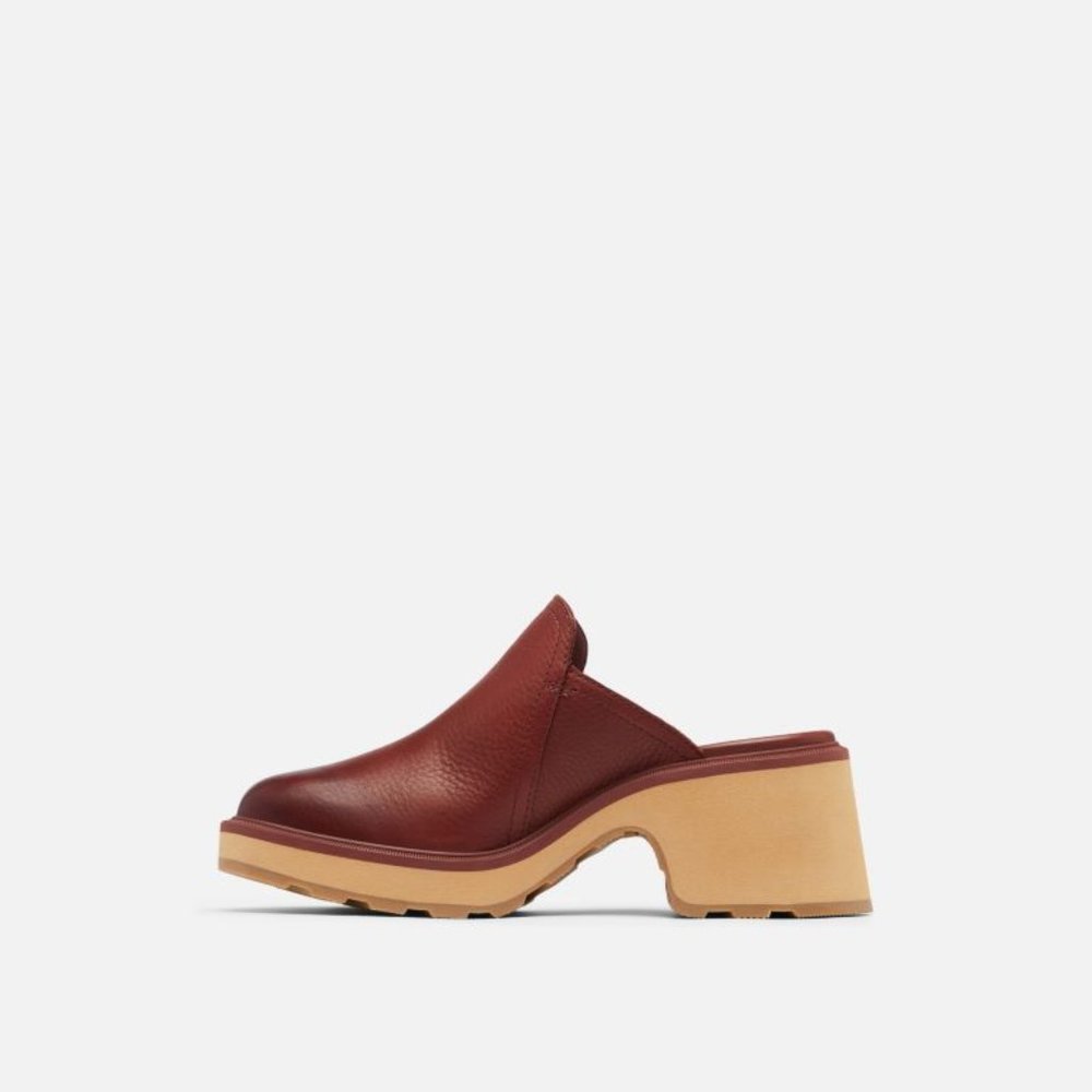 NWOT Sorel Hi-Line Heel Mule in Spice Size 9.5